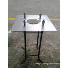 Hot DIP Galvanized Lamp Installation Base for Building Use